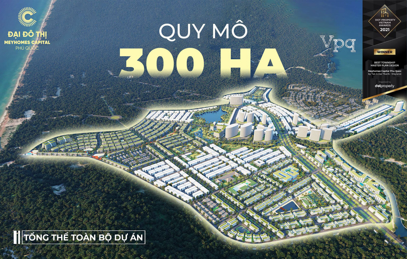 Toàn cảnh đại đô thị Meyhomes Capital Phú Quốc
