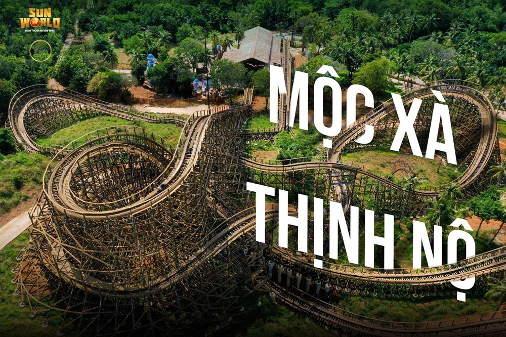 Tàu lượn siêu tốc Mộc Xà Thịn Nộ - Sun Grop Hòn Thơm