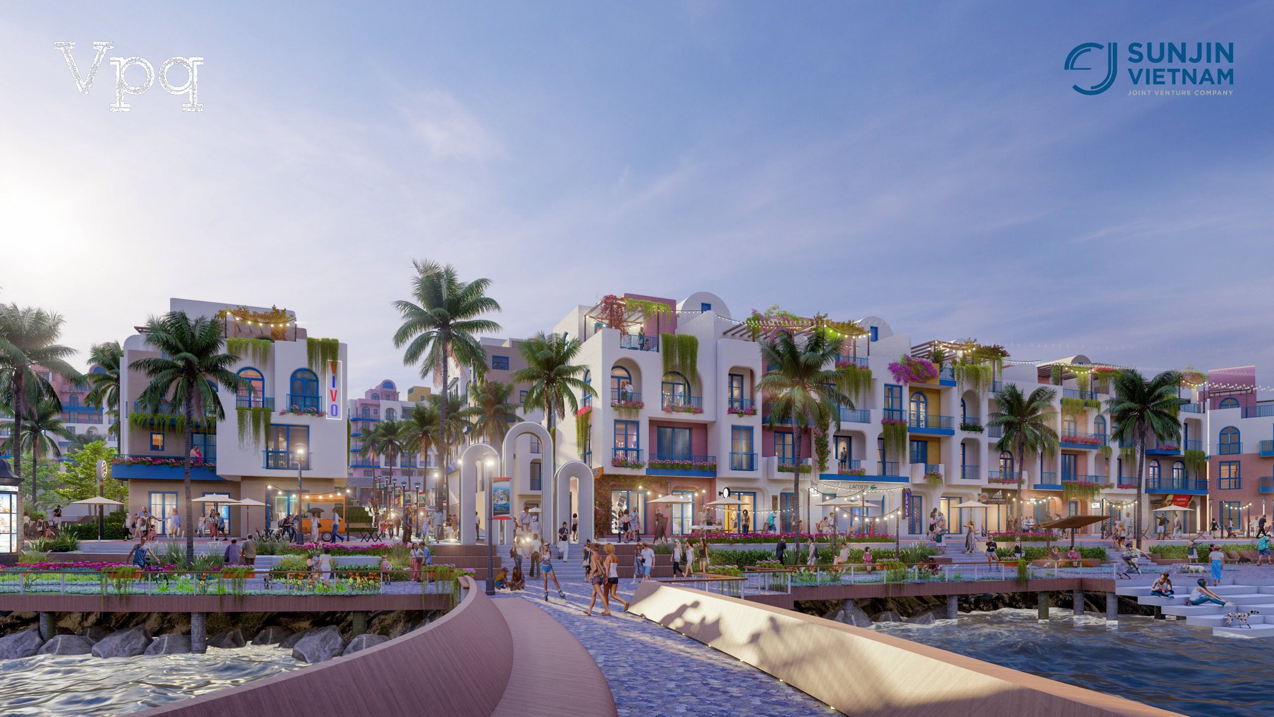 The Santo Port - Làng Hy Lạp vịnh du thuyền đáng sở hữu bậc nhất Đảo Thiên Đường