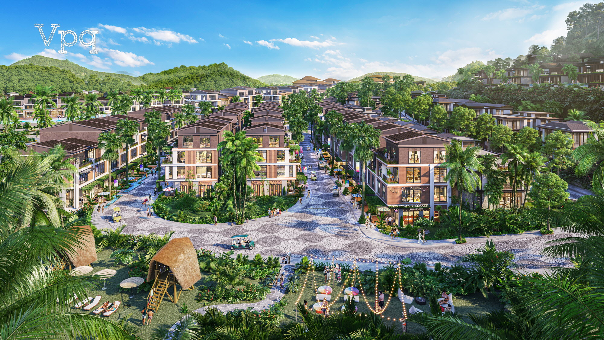 Phối cảnh Park House B&atilde;i Sao