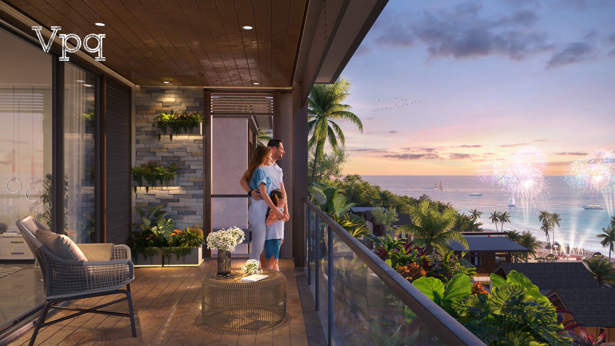 G&oacute;c view biển từ biệt thự đơn lập Sunrise Park Villa
