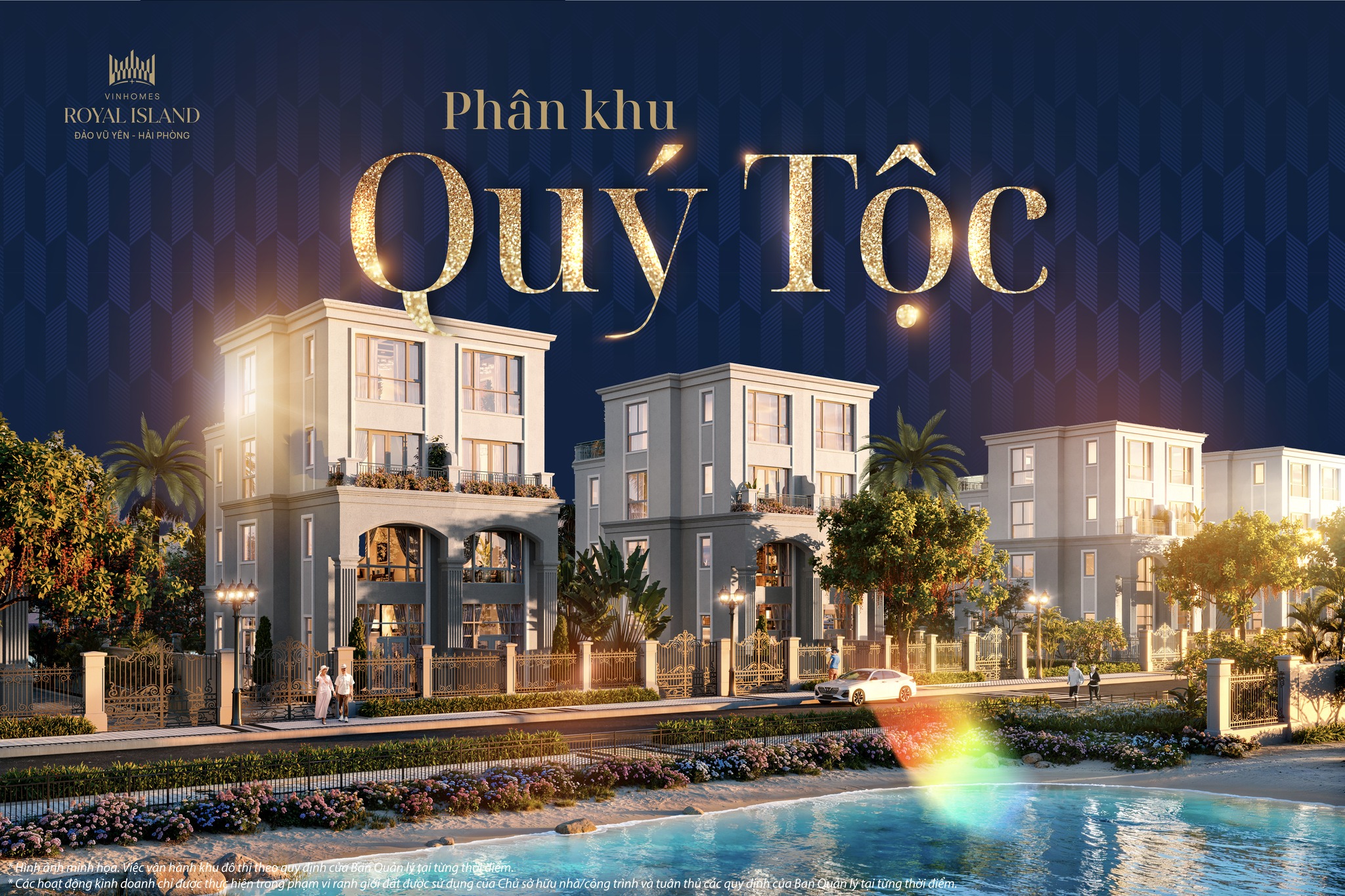 Biệt thự đơn lập phân khu Quý Tộc Vinhomes Royal Island