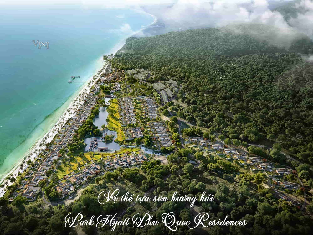Vị trí thủy tụ minh đường của Park Hyatt Phú Quốc