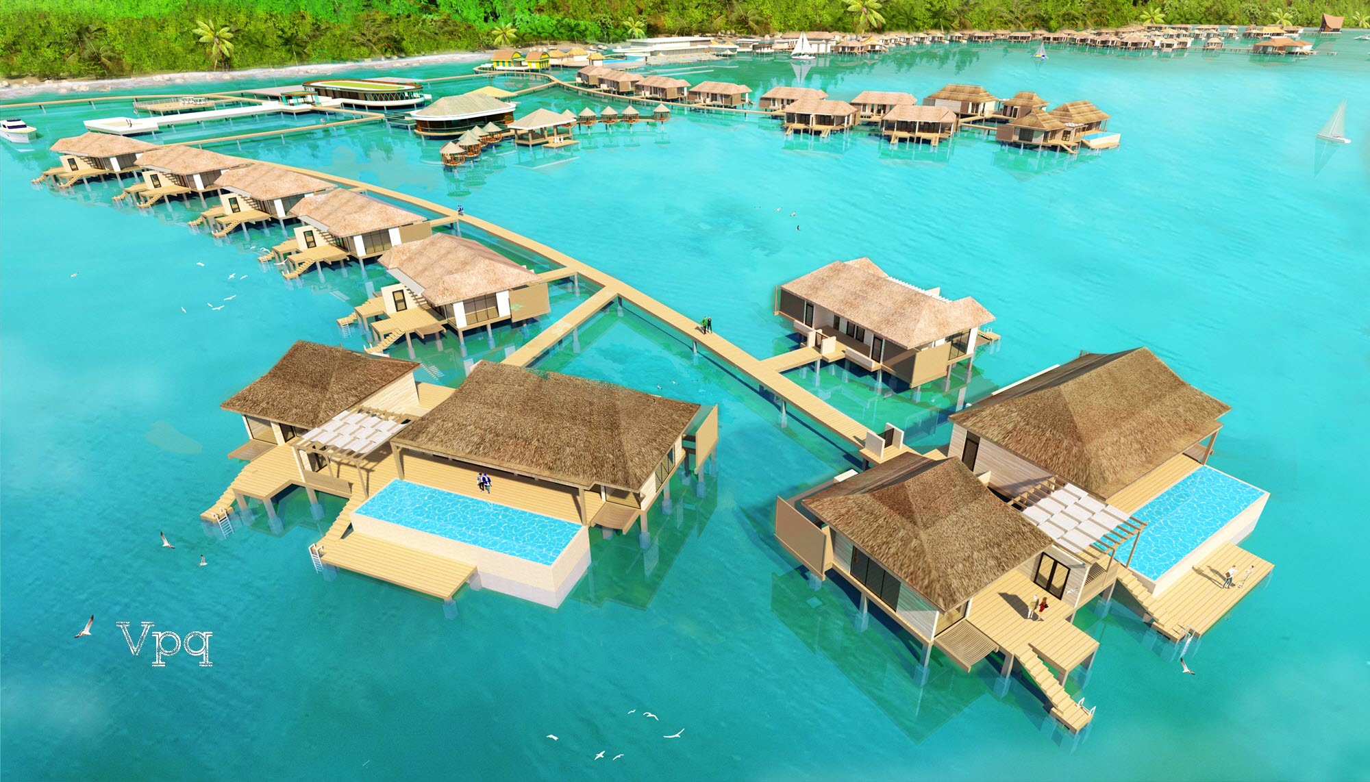 Villa LUXNAM* Ph&uacute; Quốc tr&ecirc;n biển c&oacute; hồ bơi ri&ecirc;ng