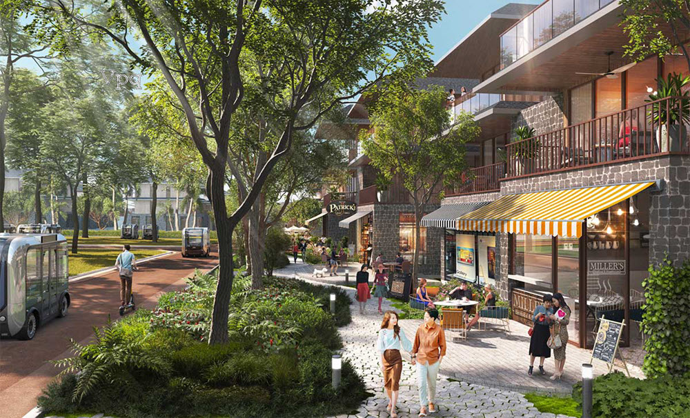 Townhouse H&ograve;n Thơm nằm ẩn m&igrave;nh giữa những t&aacute;n rừng nguy&ecirc;n sinh