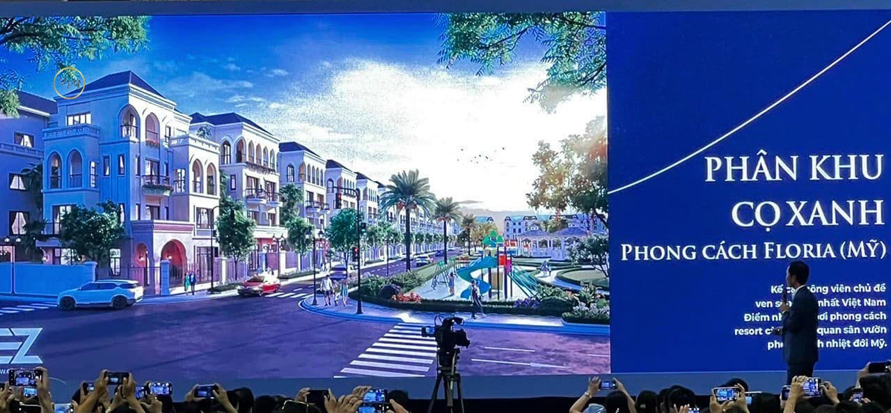 Phân khu Cọ Xanh The Emprie Vinhomes Ocean Park mang phong cách Floria (Mỹ)