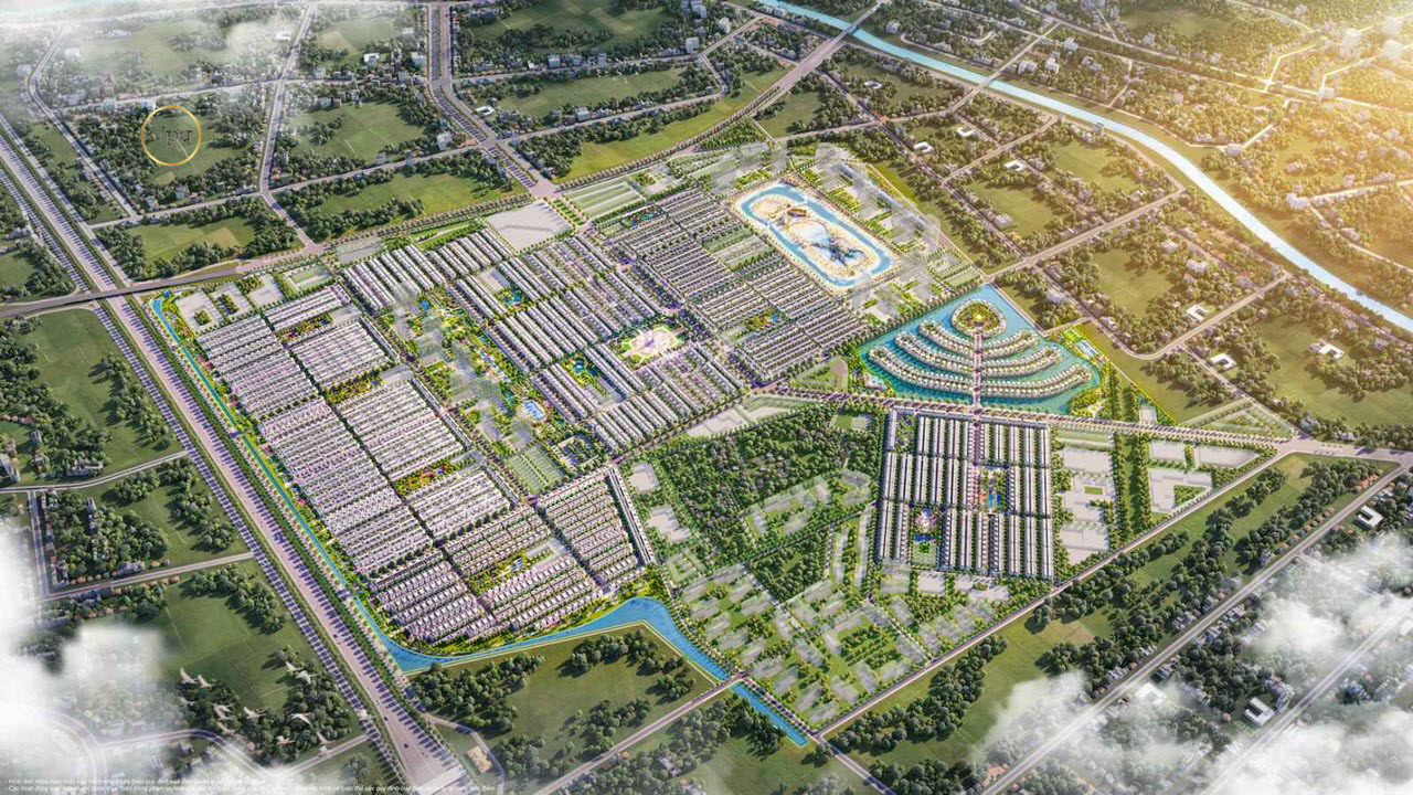 Phối cảnh dự án The Empire Vinhomes Ocean Park ban ngày