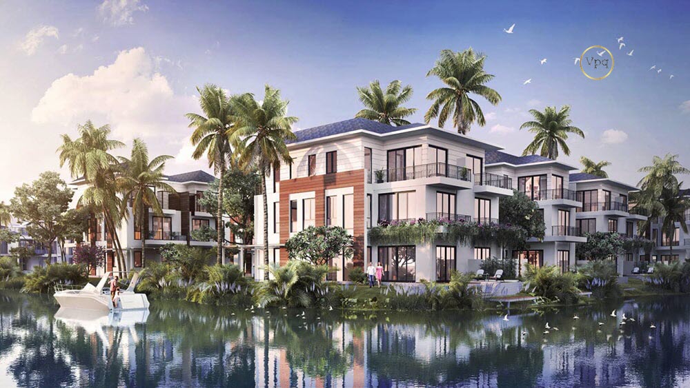 Phối cảnh biệt thự đảo Ecopark Grand The Island (GĐ 1)