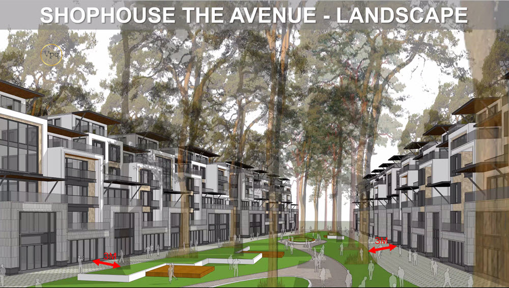 Shophouse The Avenue Landscape