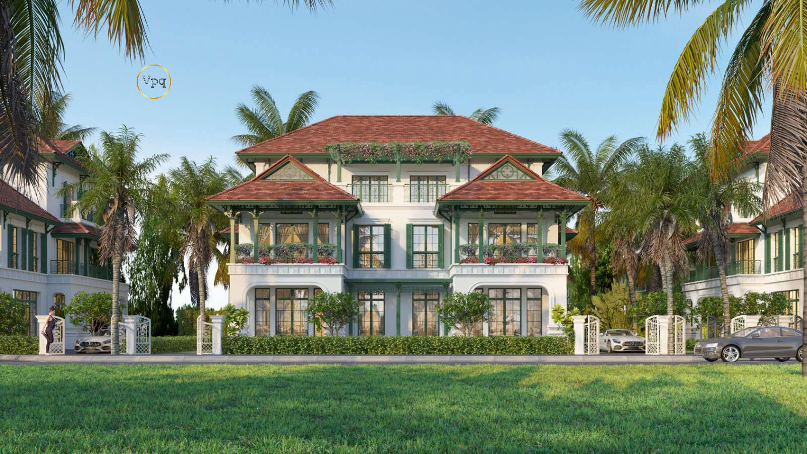 Biệt thự song lập đảo Đồng N&ograve;: Sunnva Island Đ&agrave; Nẵng - Mẫu 1