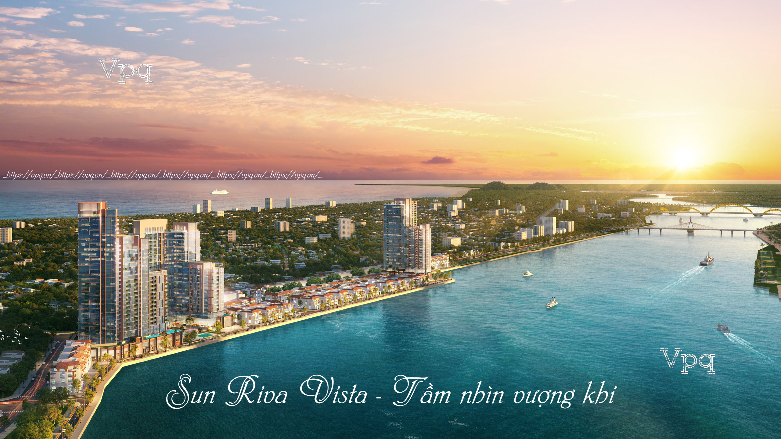 H&igrave;nh ảnh phối cảnh dự &aacute;n Sun Riva Vista Đ&agrave; Nẵng