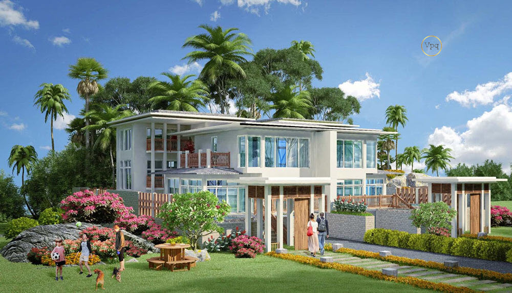 Biệt thự tr&ecirc;n đồi Premier Village Phu Quoc Resort sở hữu diện t&iacute;ch 440 - 2200m2 l&agrave; nơi c&oacute; thể ngắm mặt trời mọc v&agrave; mặt trời lặn khi đứng c&ugrave;ng 1 vị tr&iacute;.