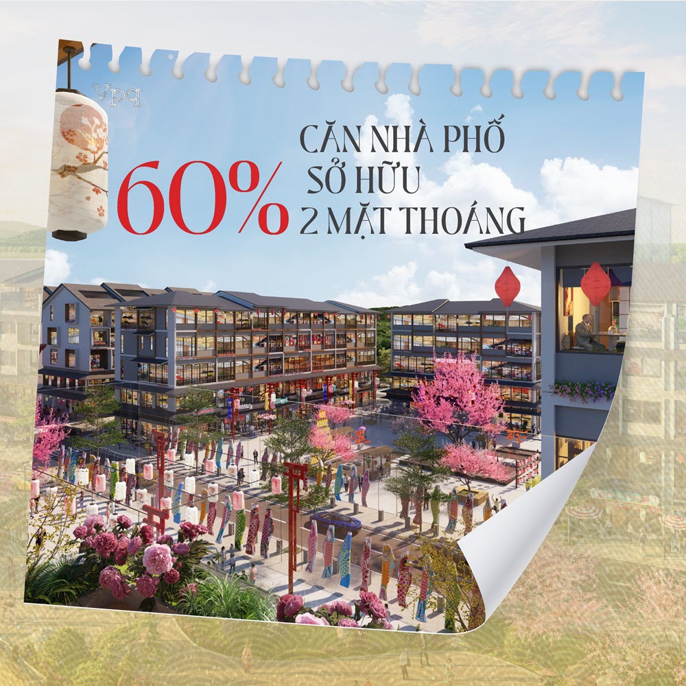 Thiết kế Townhouse Koto tr&ecirc;n 60% sở hữu hai mặt tho&aacute;ng