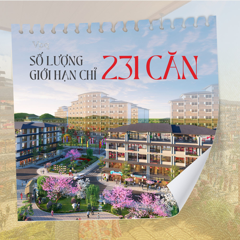 231 căn nh&agrave; phố thương mại Townhouse Koto