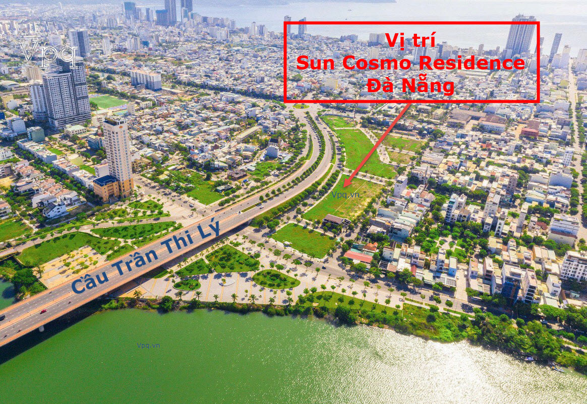 Vị tr&iacute; dự &aacute;n Sun Cosmo Residence Đ&agrave; Nẵng