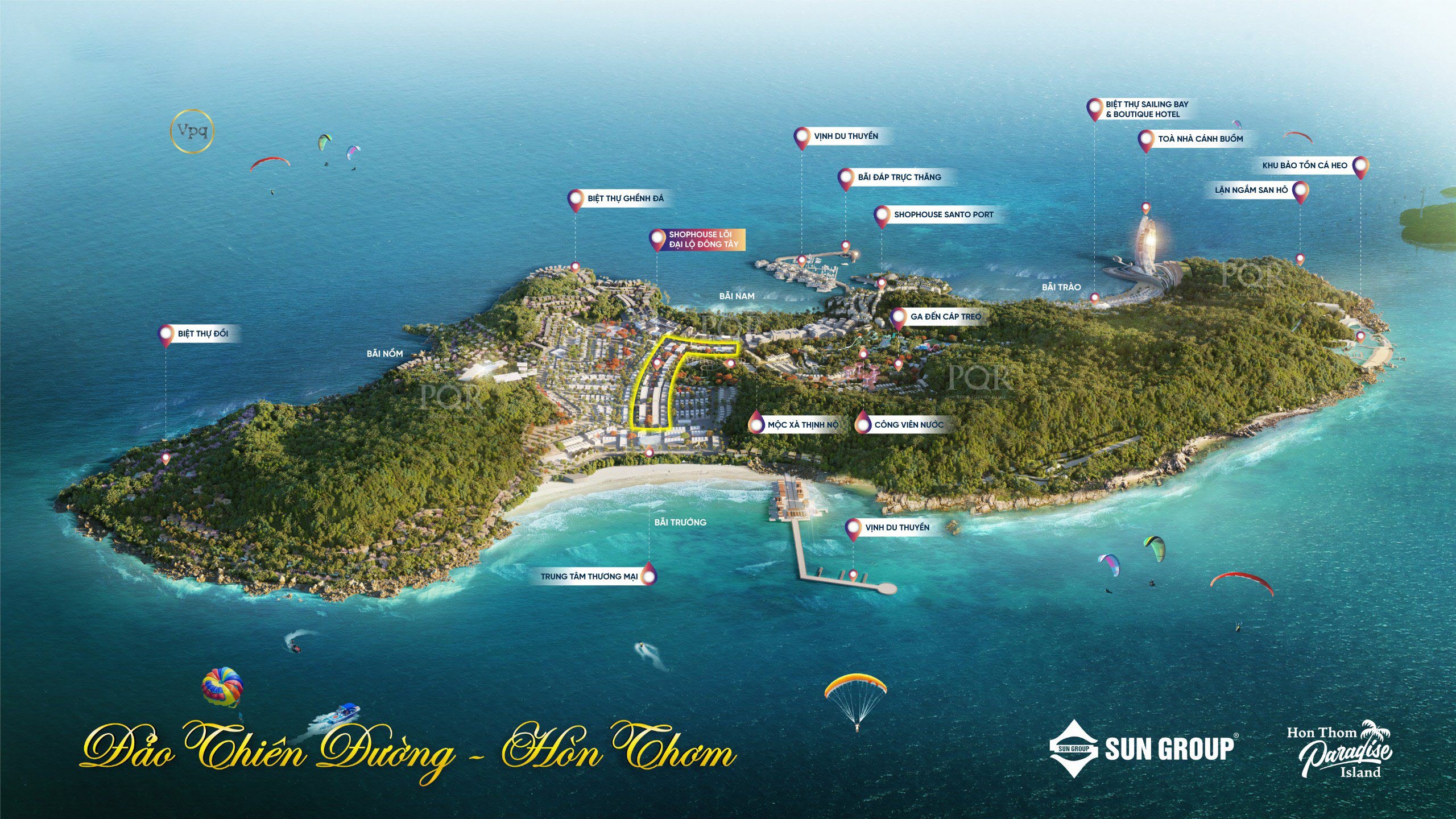 3 hợp phần của Sun Group Hòn Thơm