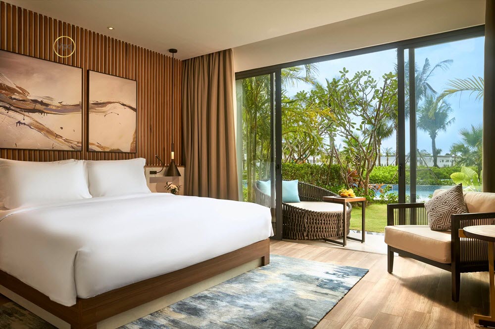 Hình ảnh phòng ngủ biệt thự Movenpick Phú Quốc