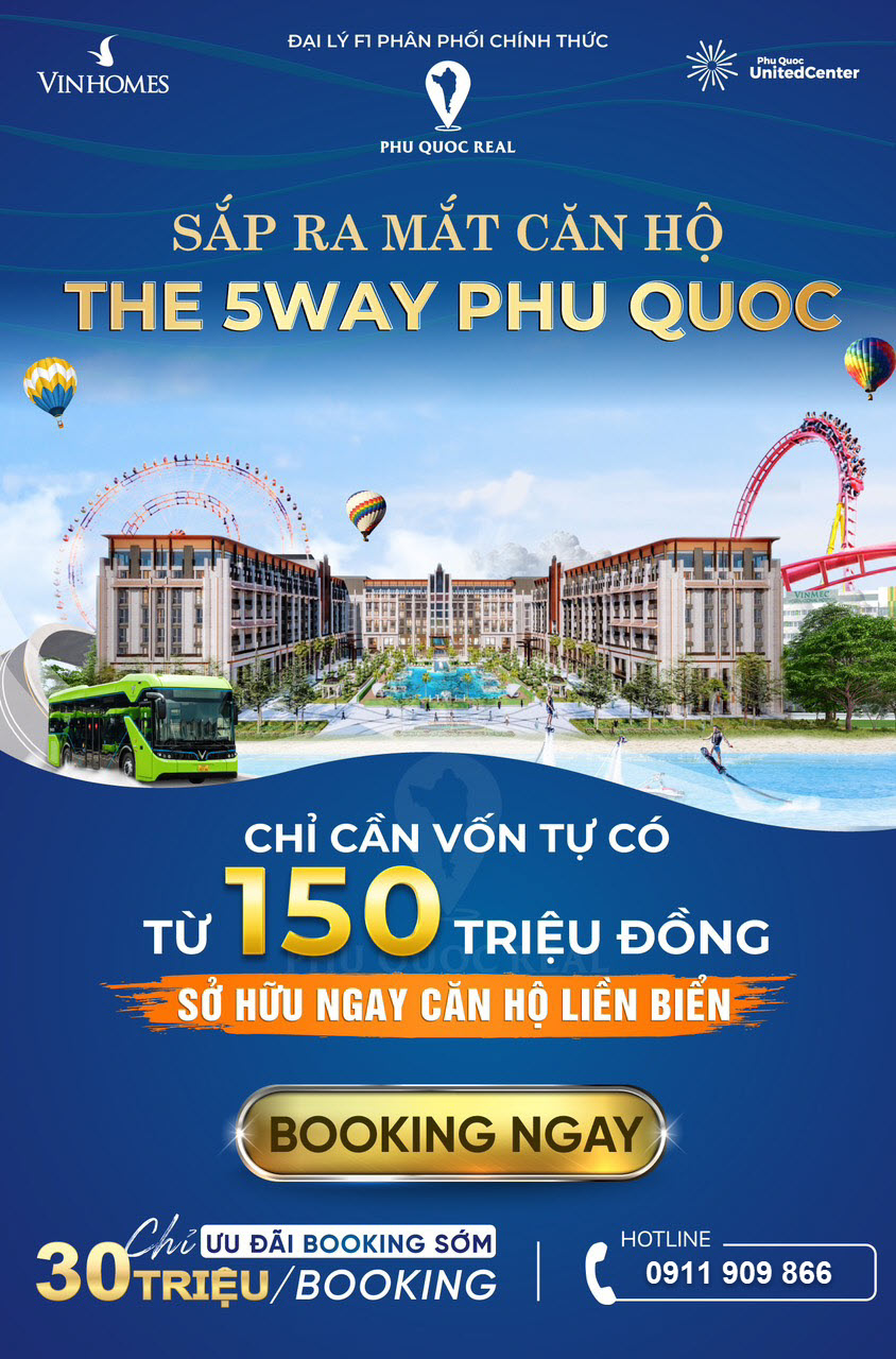Sắp ra mắt căn hộ The 5Way Ph&uacute; Quốc