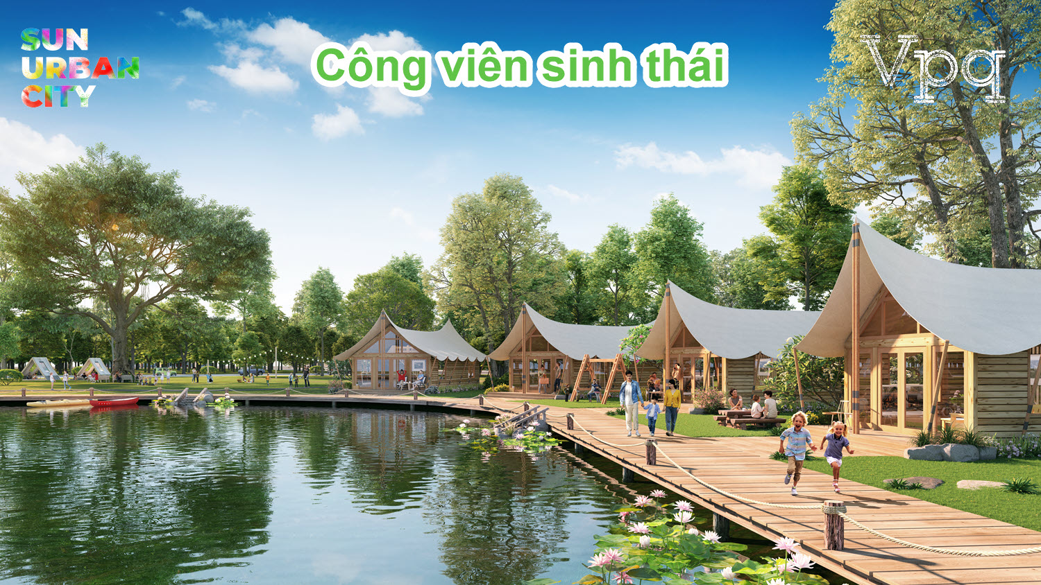 M&ocirc; h&igrave;nh c&ocirc;ng vi&ecirc;n sinh th&aacute;i tại đ&ocirc; thị nghỉ dưỡng Sun Urban City