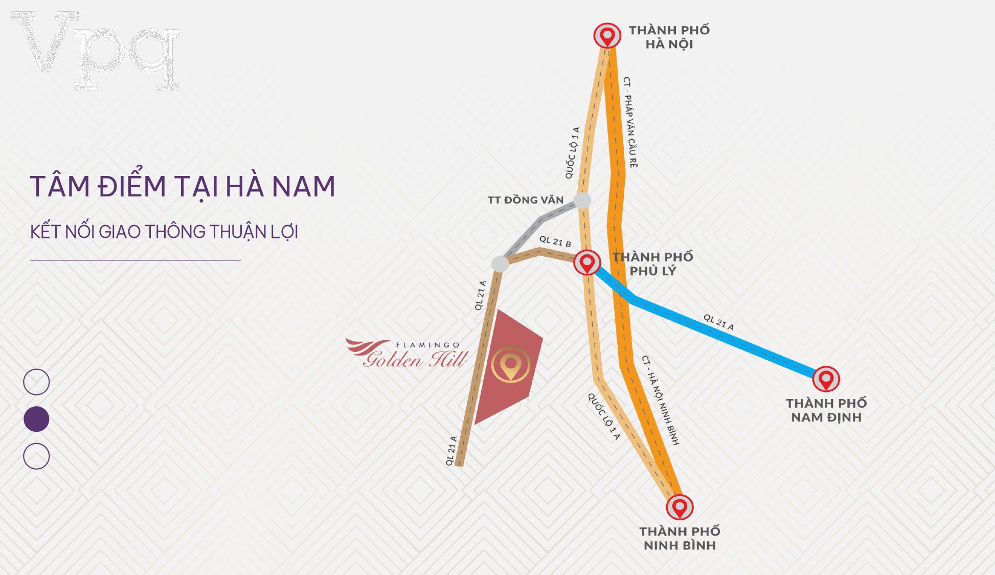 Hà Nam kết nối giao thông thuận lợi