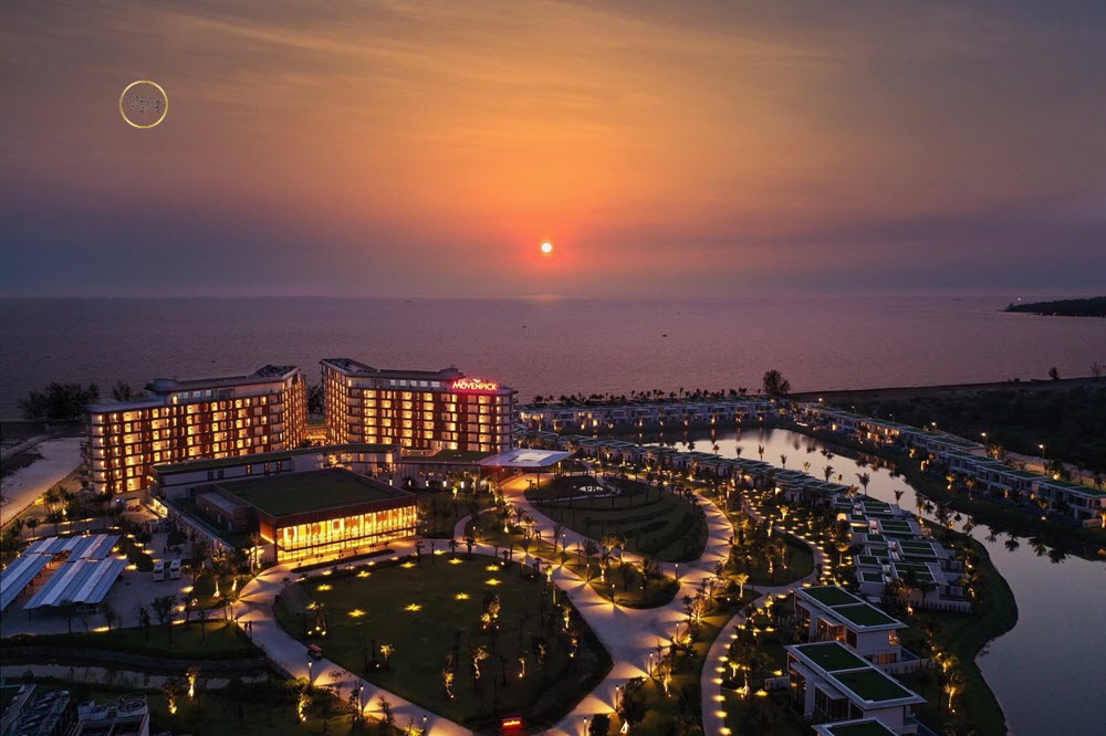 Hình ảnh hoàng hôn tuyệt đẹp tại Movenpick Phú Quốc