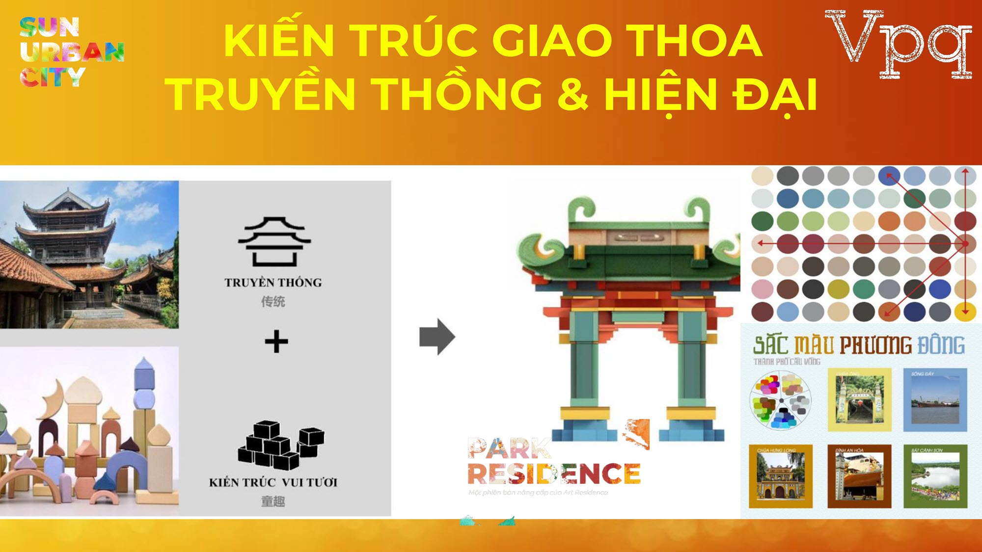 Cảm hứng kiến tr&uacute;c căn hộ Park Residence