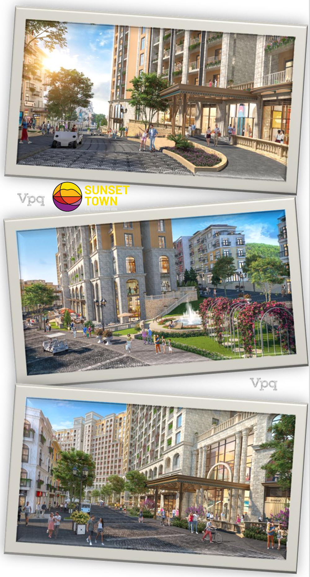 Không gian cảnh quan căn hộ Hillside