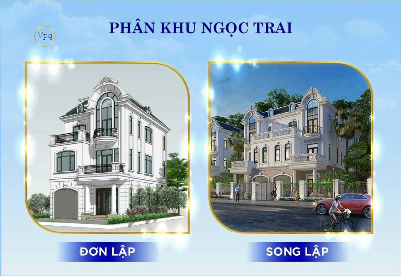 2 loại hình sản phẩm phân khu Ngọc Trai The Empire Vinhomes Ocean Park