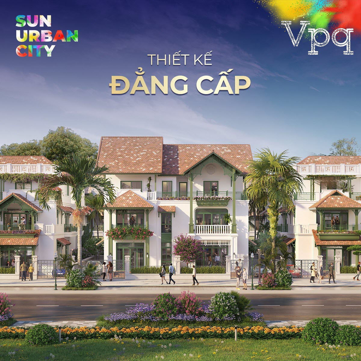 Mỗi căn biệt thự Kim Ngân có một thiết kế khác biệt