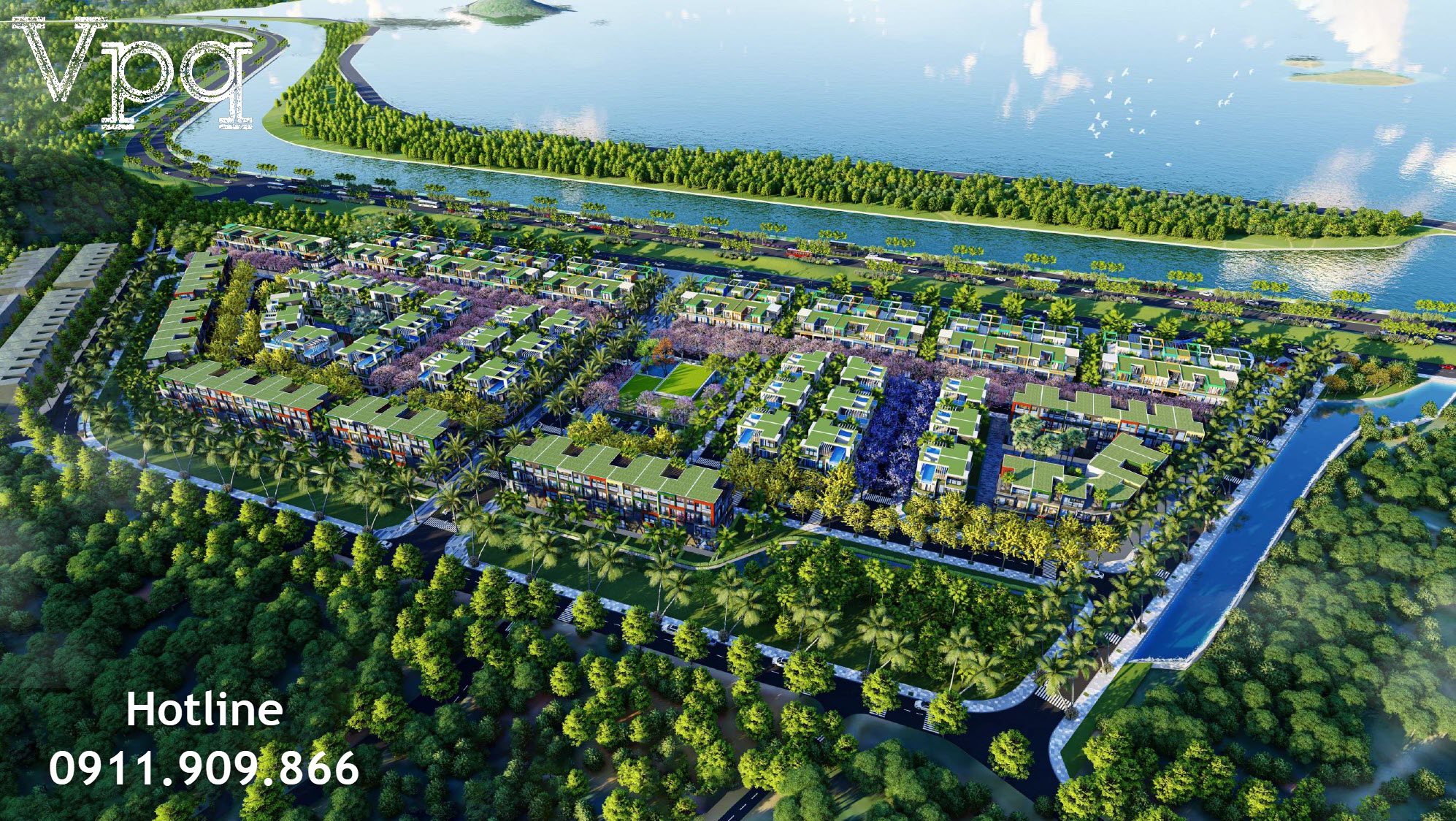 Phối cảnh tổng thể Flamingo Golden Hill (Giai đoạn 1 Flamingo Hà Nam)