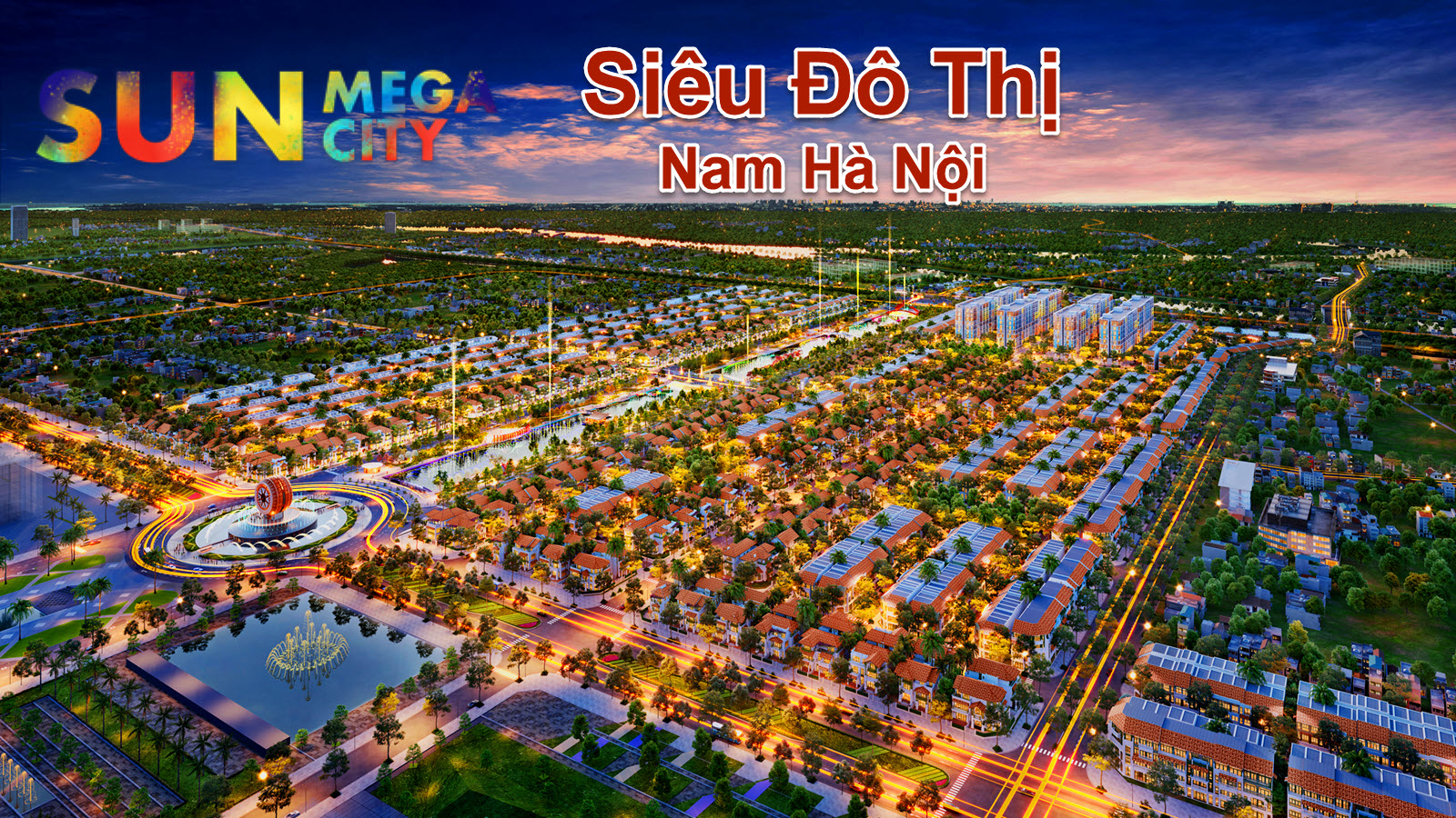 Sun Urban City l&agrave; mảnh gh&eacute;p quan trọng của Sun Mega City