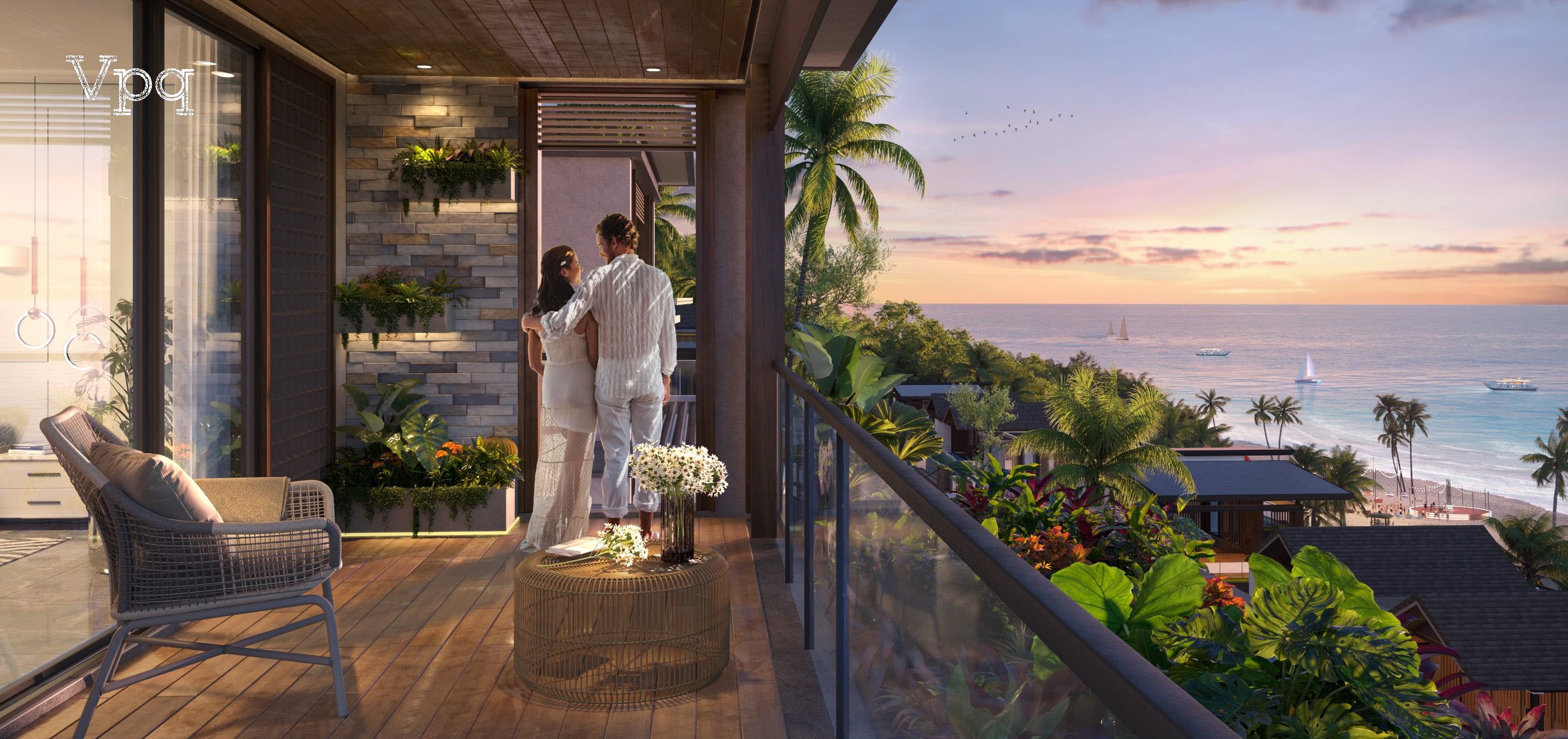 G&oacute;c view từ biệt thự Makaio Luxury Hill Villa