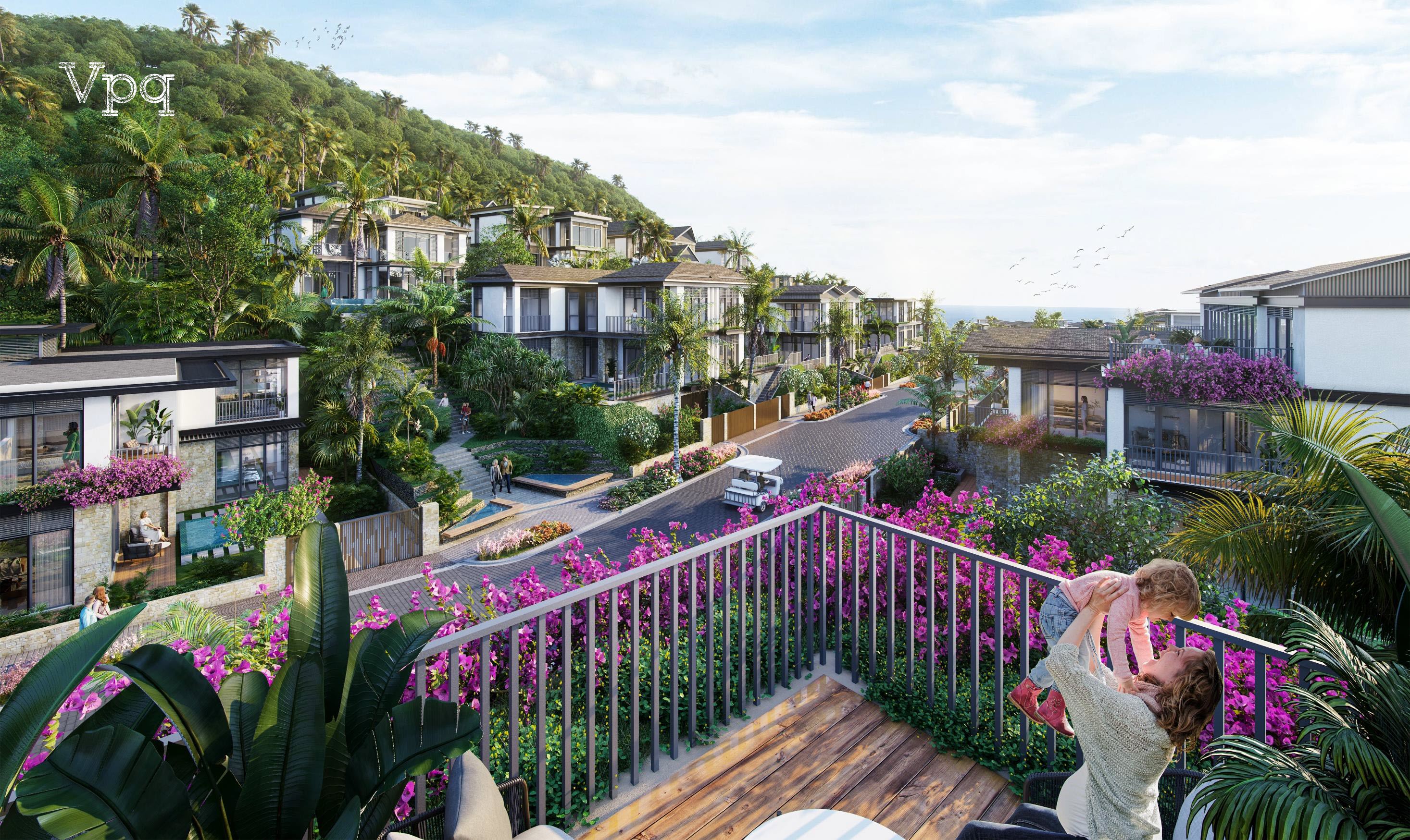 Kh&ocirc;ng gian từ ban c&ocirc;ng Park Villa