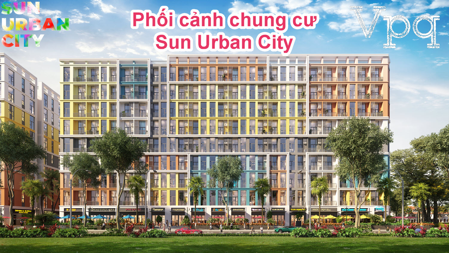 Phối cảnh chung cư Art Residence dự &aacute;n Sun Urban City H&agrave; Nam