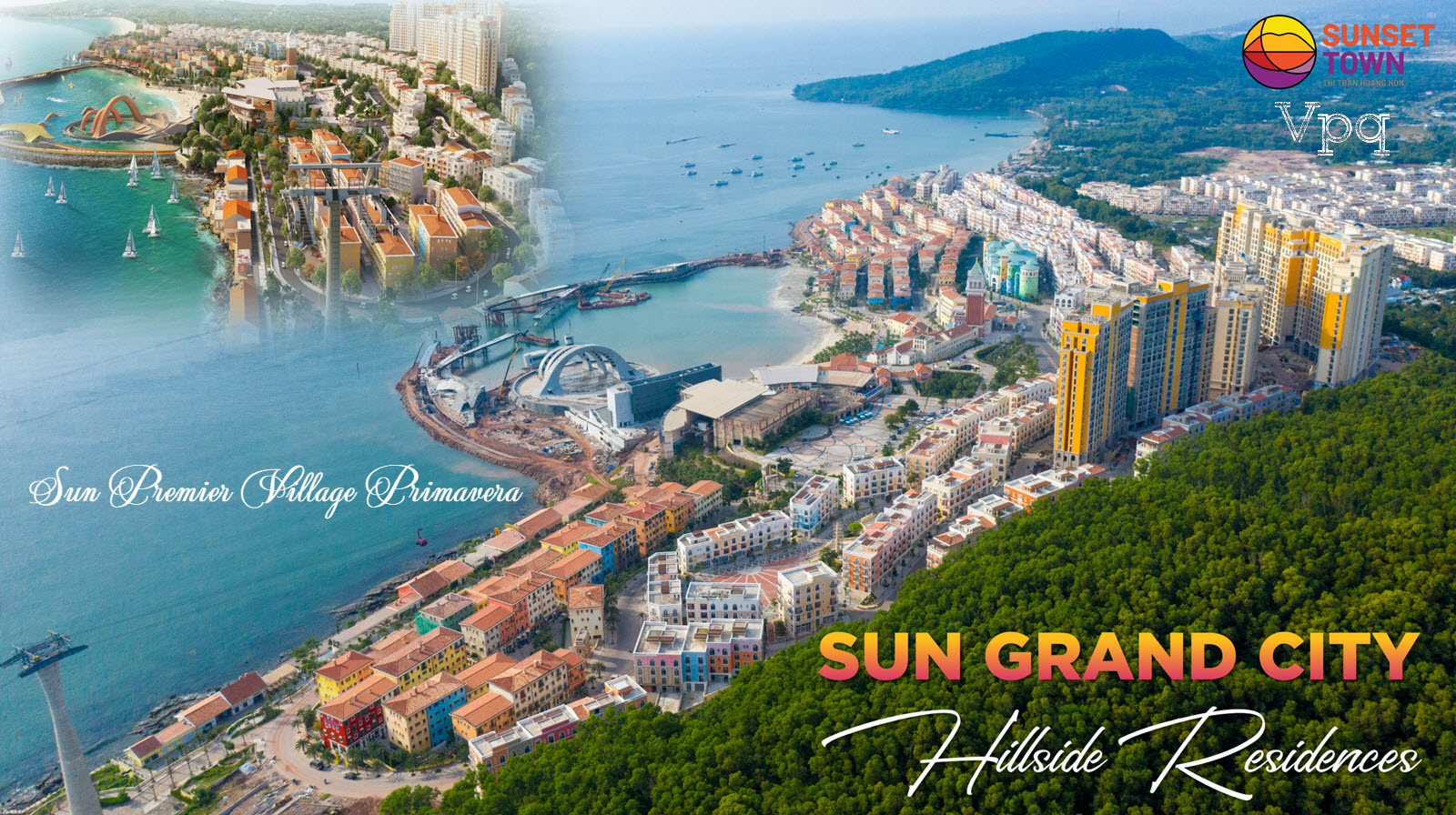 Tổng thể Sunset Town Ph&uacute; Quốc