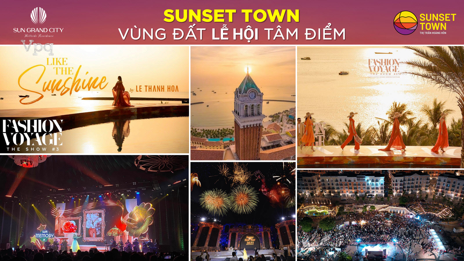 Sunset Town - V&ugrave;ng đất của 12 m&ugrave;a lễ hội