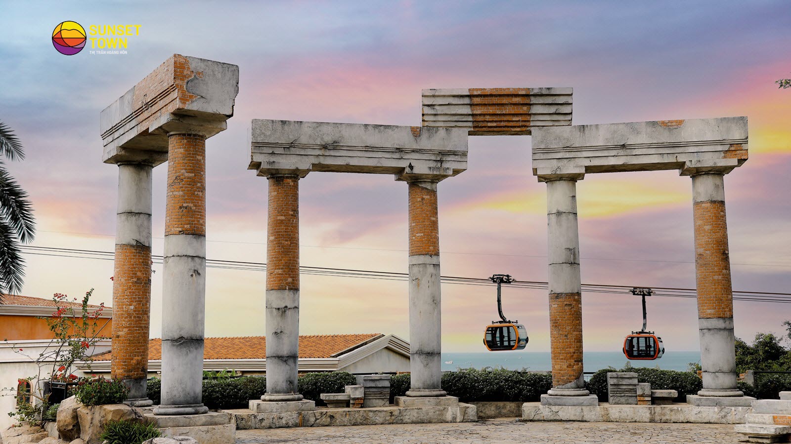T&agrave;n t&iacute;ch Pompeii tại Sunset Town