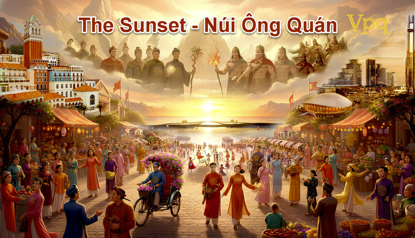 H&igrave;nh ảnh m&ocirc; phỏng c&acirc;u chuyện về The Sunset