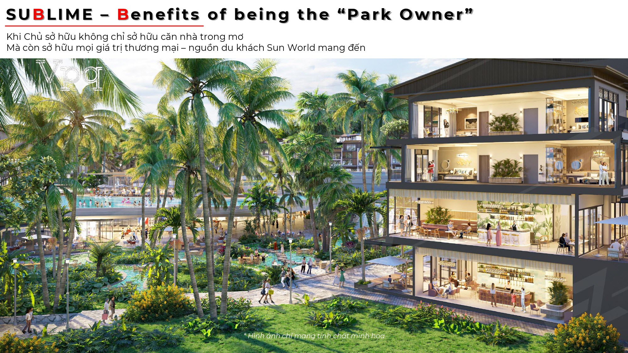 Park-House sở hữu trọn d&ograve;ng kh&aacute;ch Sun World
