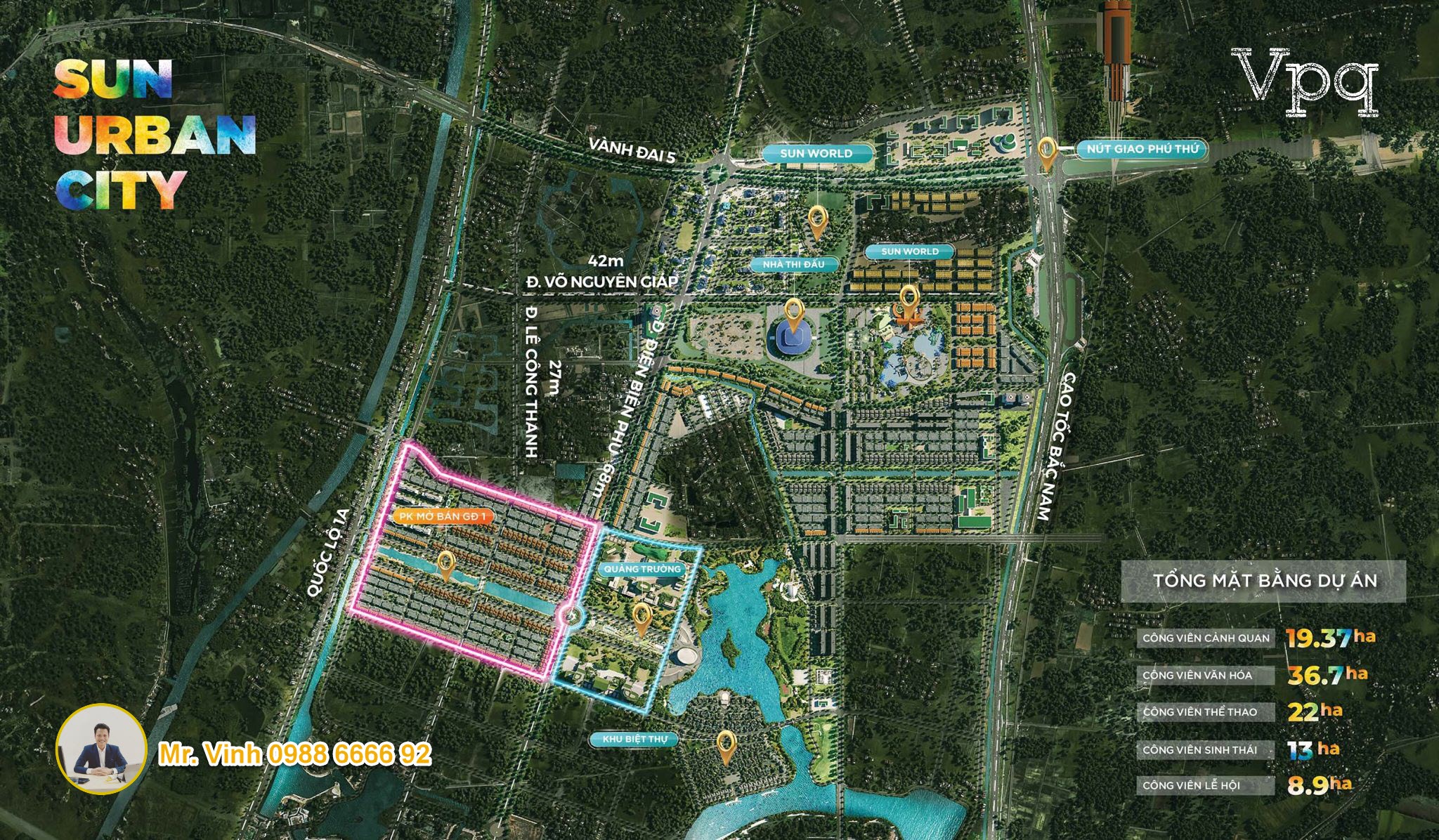 Giao th&ocirc;ng đ&ocirc; thị nghỉ dưỡng Sun Urban City