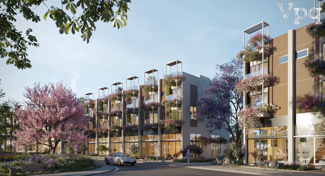 Những căn Townhouse Eco Village Saigon River sở hữu 2 mặt tiền thoáng mát