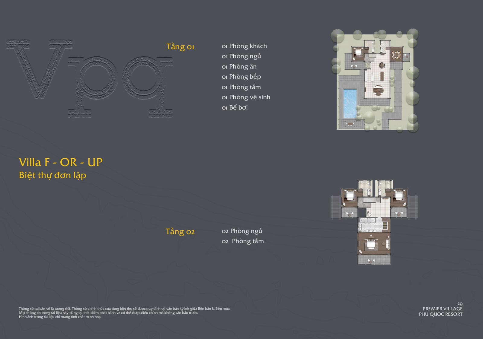 Layout Villa F-OR-UP