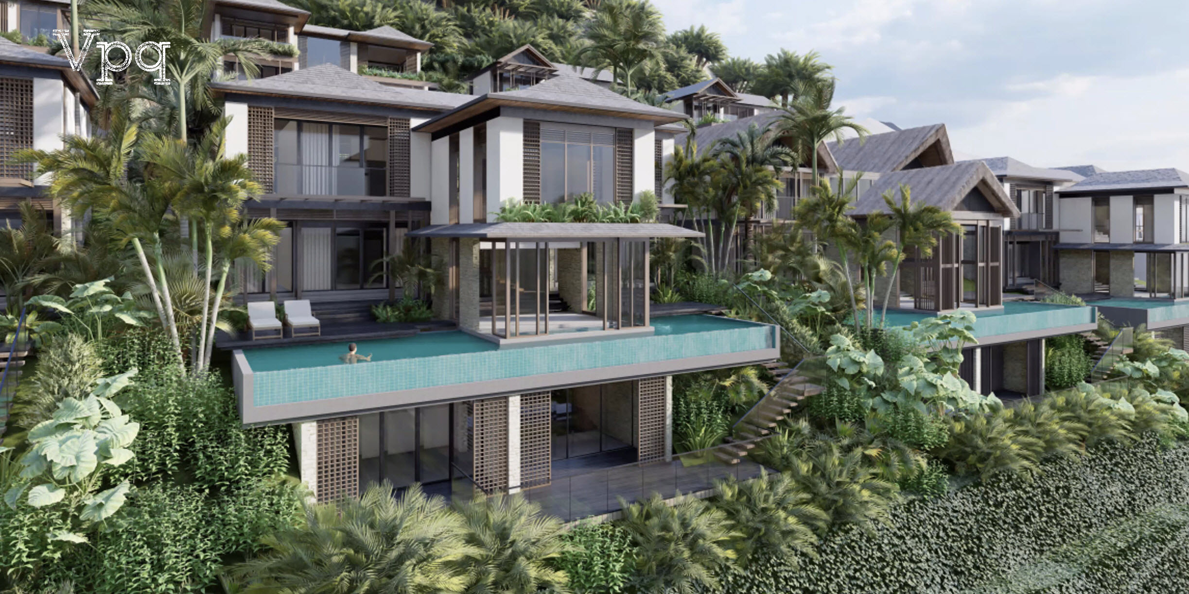 Phối cảnh Luxury Hill Villa