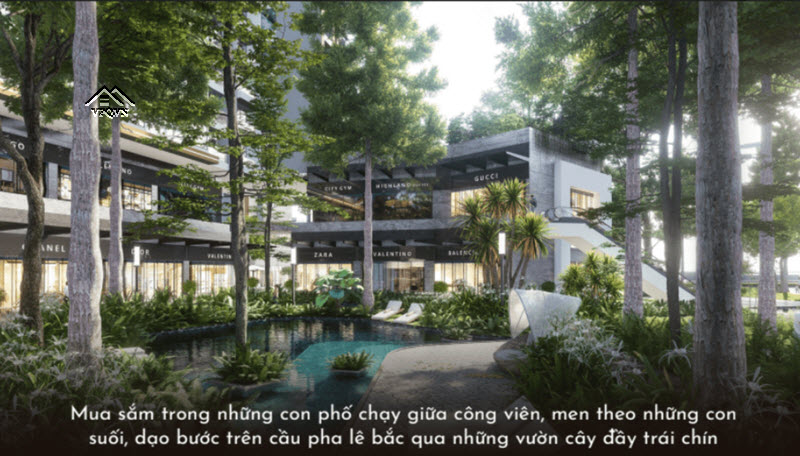 Mua sắm trong công viên - shopping in the park