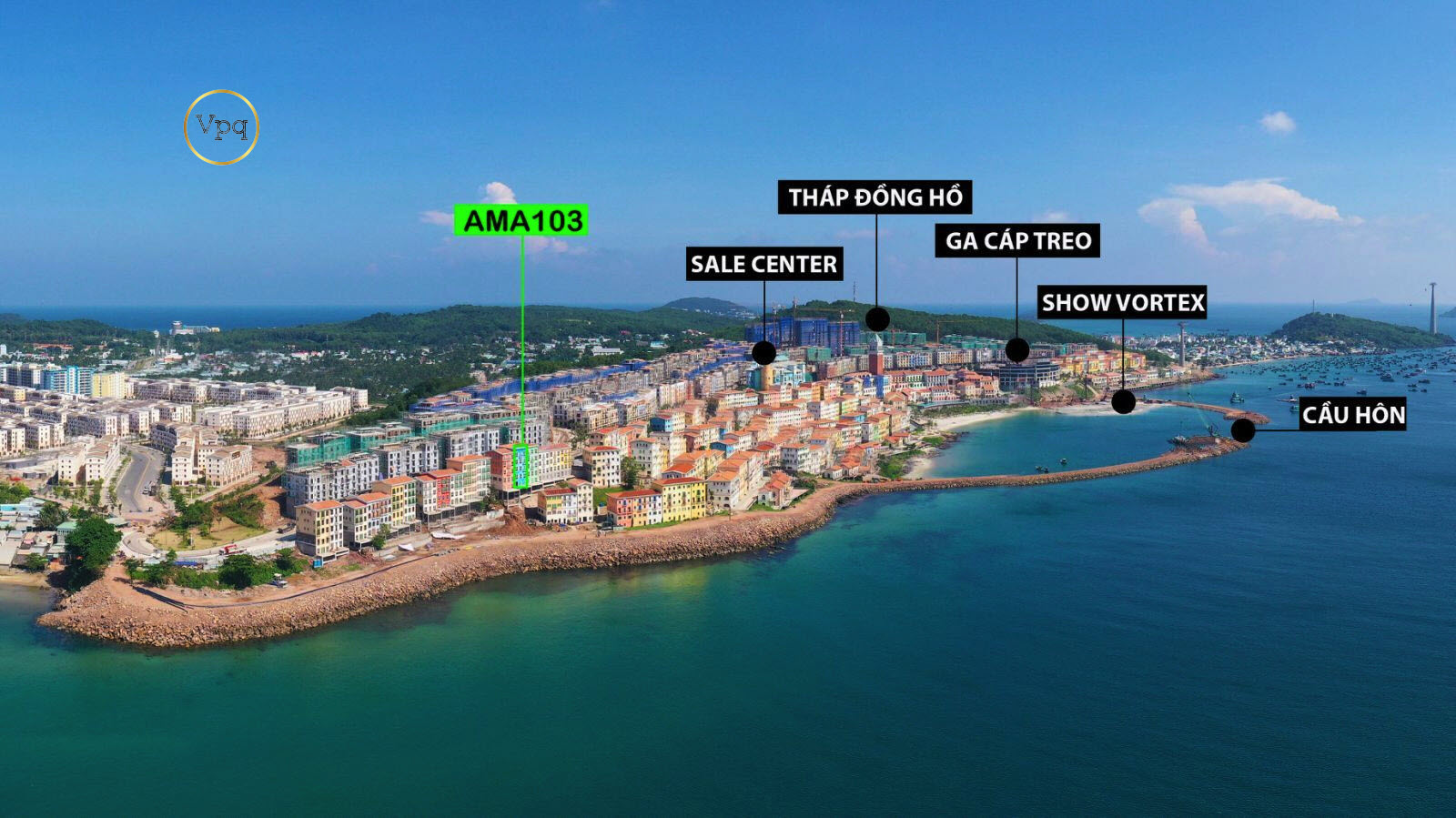 Hình ảnh thực tế vị trí AMA103 Sun Premier Village Primavera