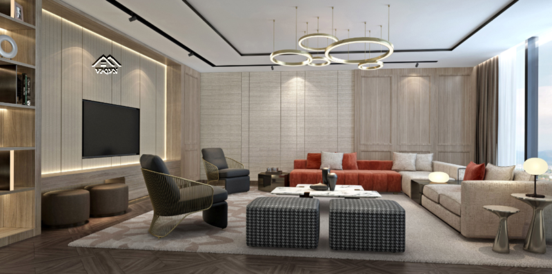 Phối cảnh căn hộ trong tổ hợp T&acirc;y Hồ View