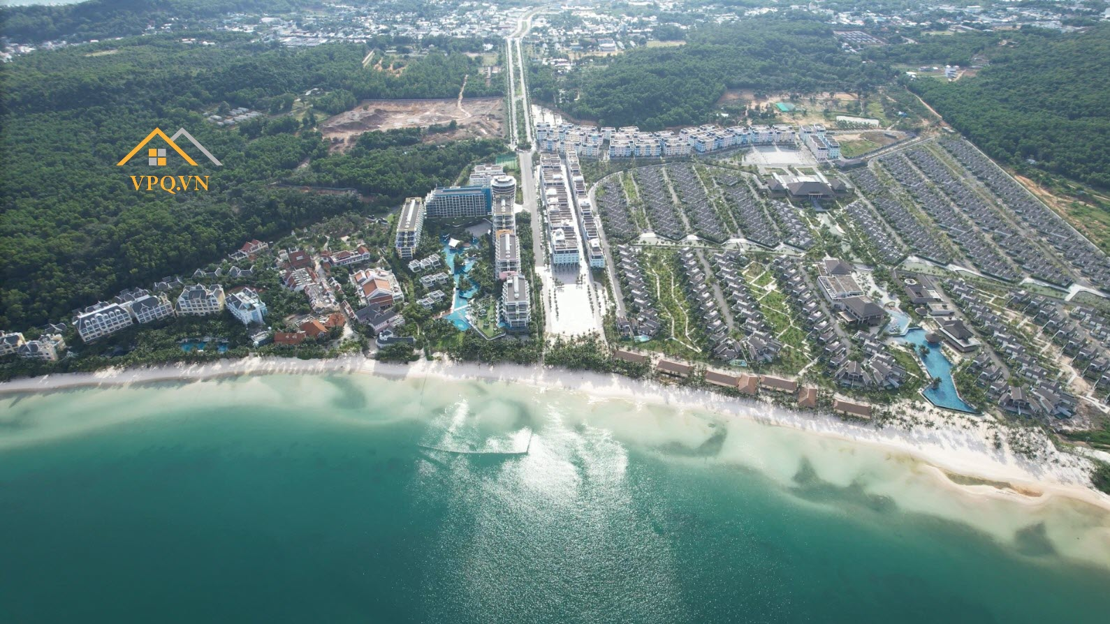 H&igrave;nh ảnh thực tế biệt thự b&atilde;i Kem