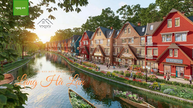 Làng Hà Lan phong cách châu âu giữa lòng Ecopark