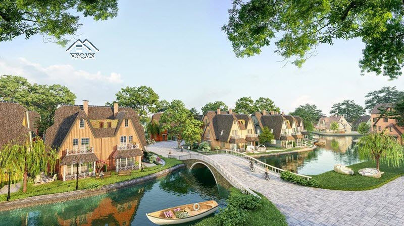 Làng Hà Lan Ecopark được quy hoạch là thiên đường nghỉ dưỡng và giải trí cao cấp, theo phong cách private, phong cách Châu Âu.