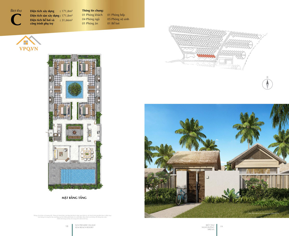 Chuyển nhượng biệt thự b&atilde;i kem 2021: New World Phu Quoc Resort